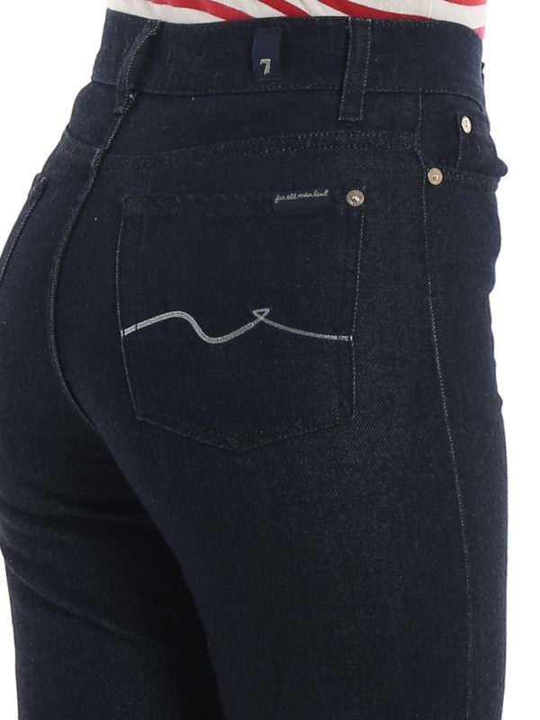 7 FOR ALL MANKIND buy online Dark denim flared jeans