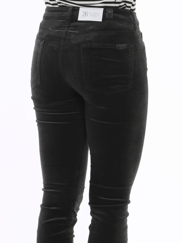 Skinny velvet jeans 
