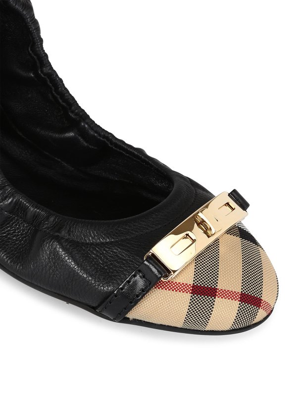 burberry drayton ballerina flat