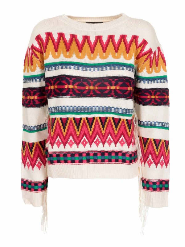 یقه گرد My Twin Twinset - Cropped 