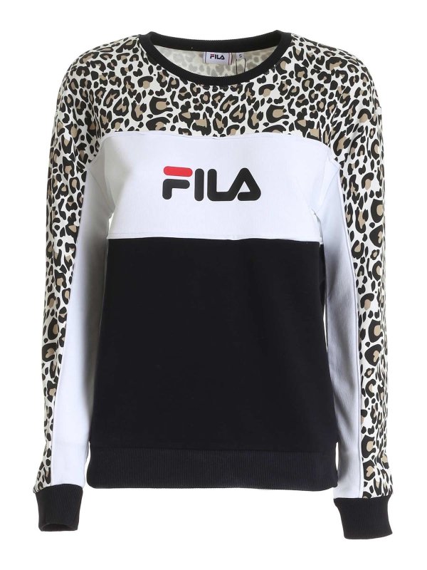 black fila jumper