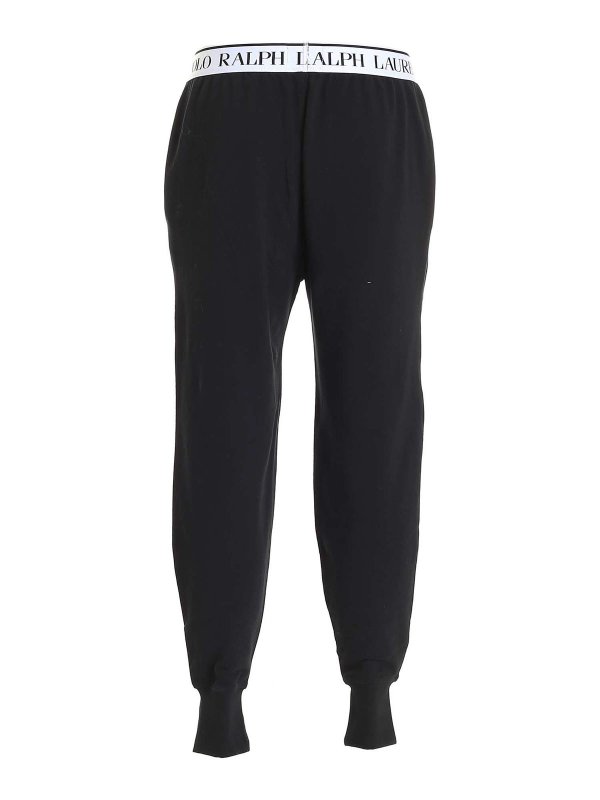 black ralph lauren tracksuit bottoms