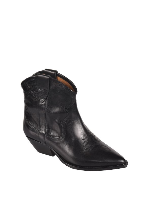 isabel marant demar western ankle boots