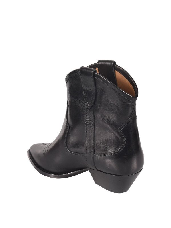 isabel marant demar western ankle boots