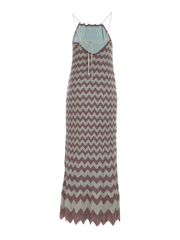 ماکسی M Missoni - Lamé knitted dress in 