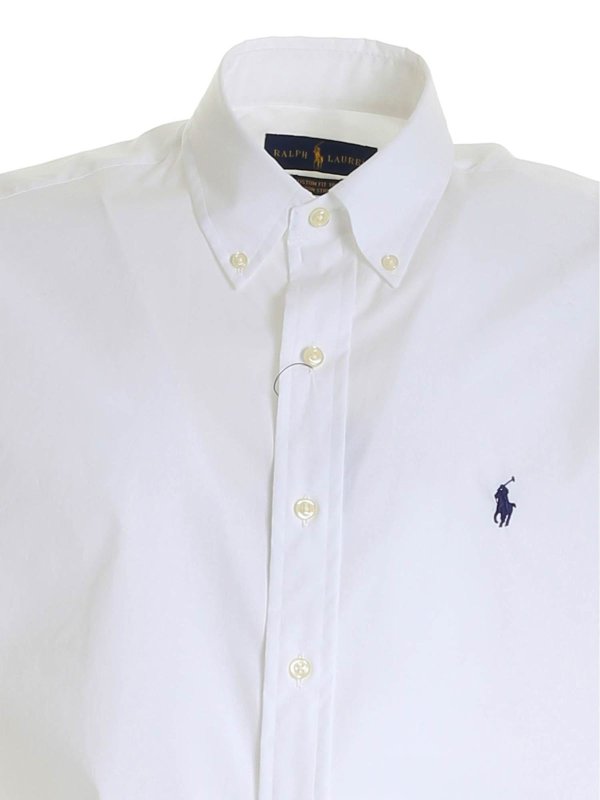 Shirts Polo Ralph Lauren - Logo short sleeved shirt in white - 710795273002