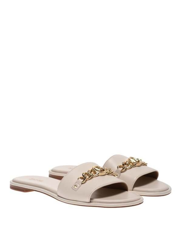 Sandals Michael Kors - Rina slides in Cream color - 40S1RIFA1L289