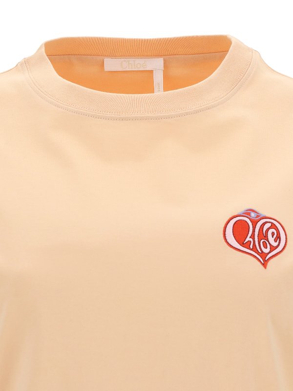 Logo embroidery T-shirt