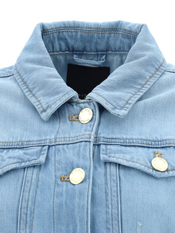 pinko jean jacket