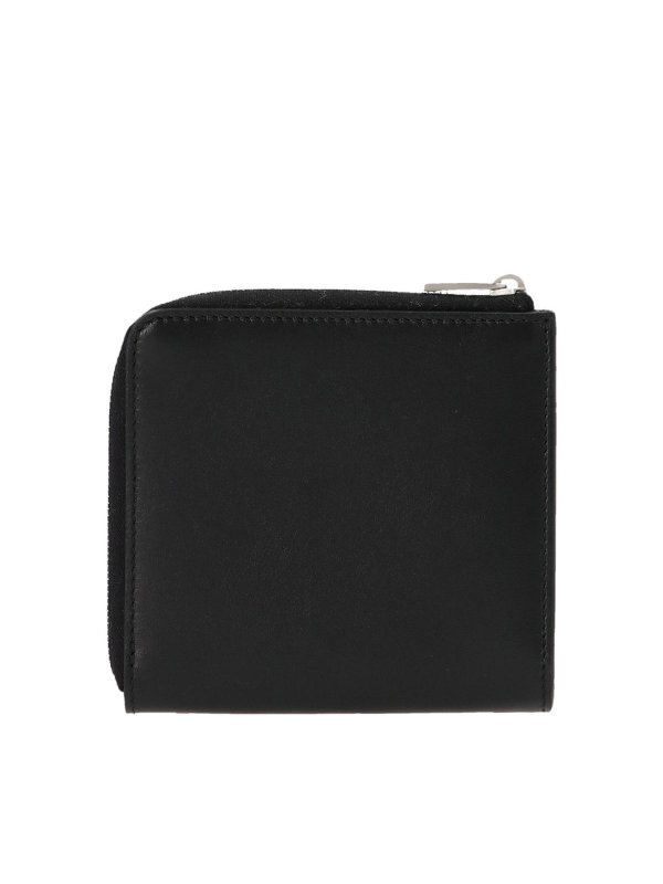Wallets & purses Jil Sander - Zipped wallet in black - JSMS840135MSS008N001