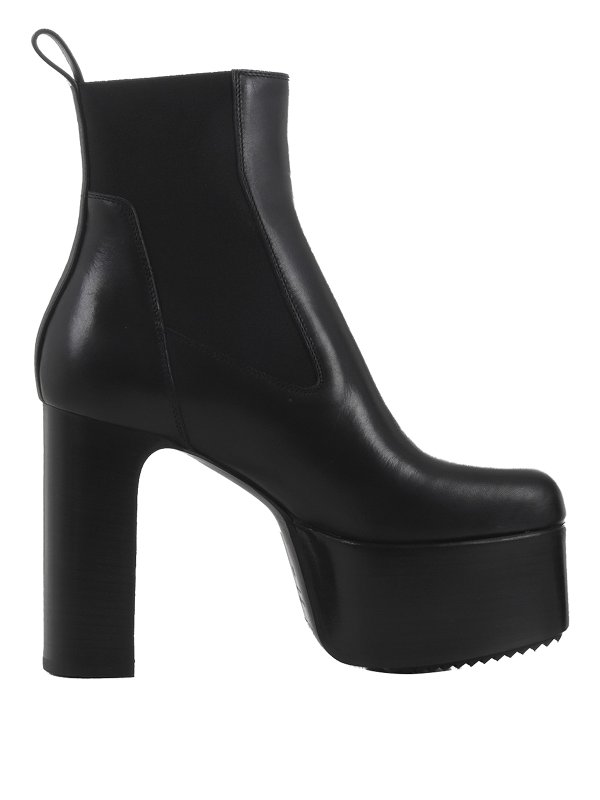 rick owens boots heels