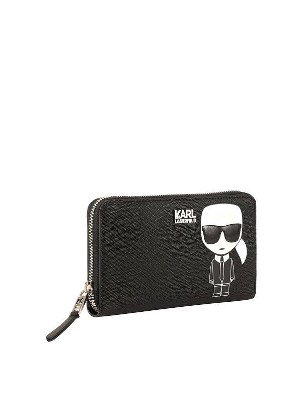 Wallets & purses Karl Lagerfeld - Black wallet - 201W320321BLACK