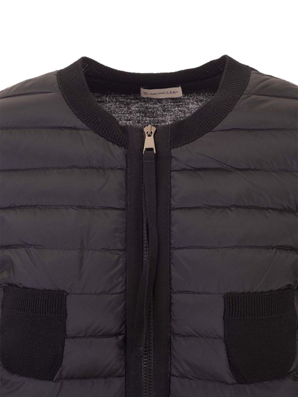 moncler knit jacket womens