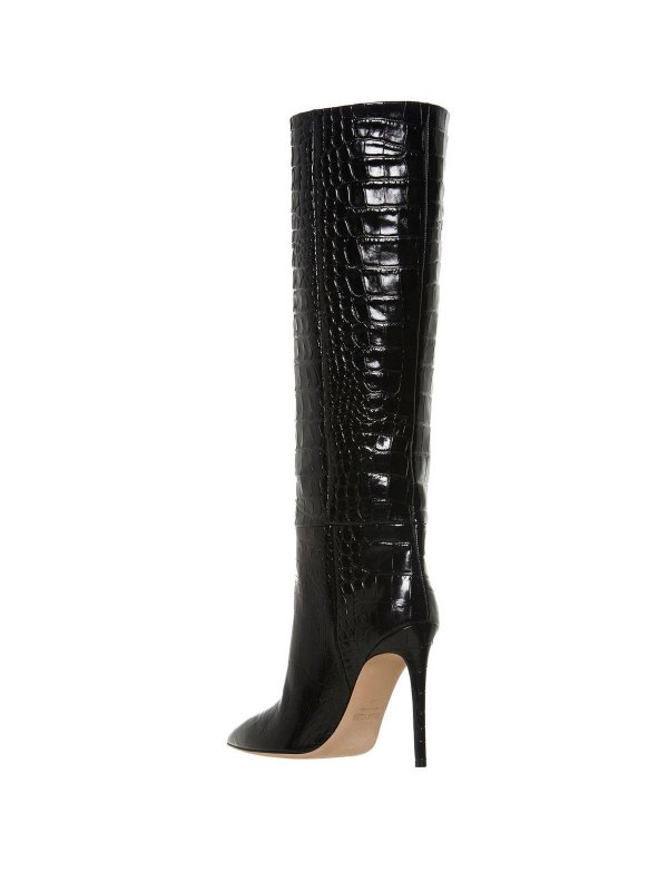 black paris texas boots