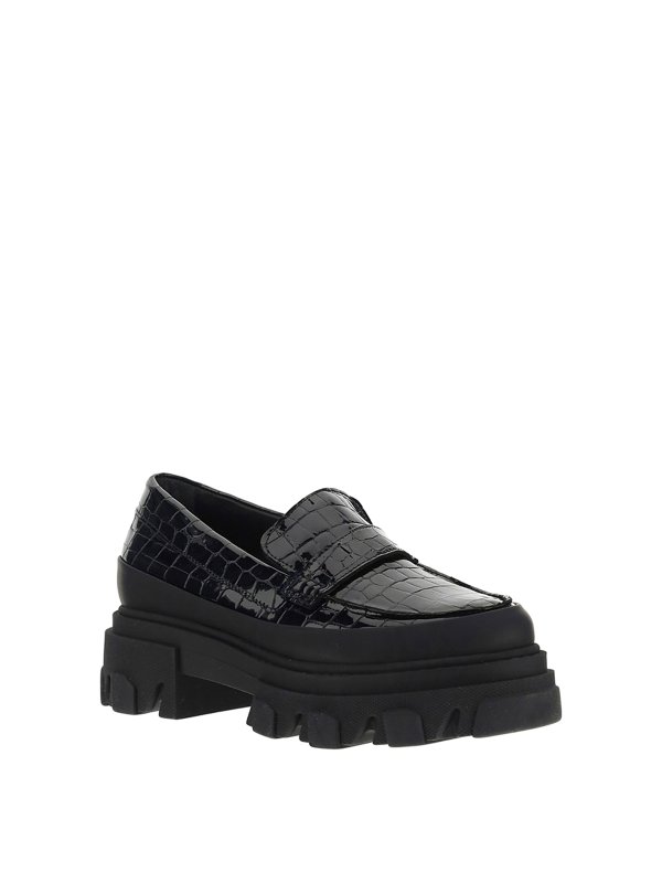 doc martens black loafers