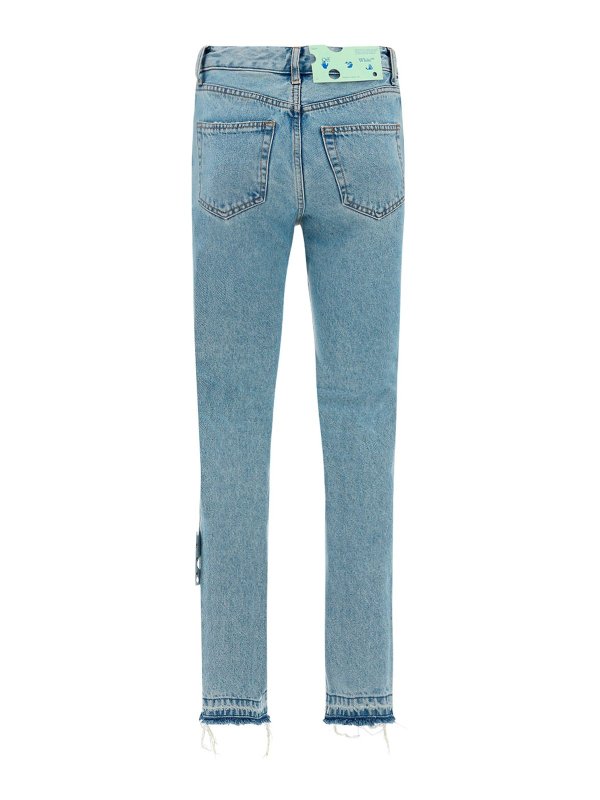 womens off white skinny jeans