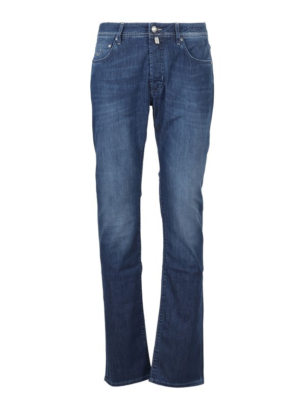 Jacob Cohen - Stretch denim jeans - straight leg jeans - J688COMF00517002