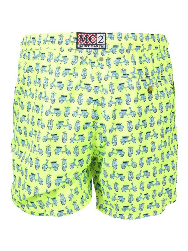 Mc2 Saint Barth - Vespa Model swim shorts - Swim shorts & swimming ...