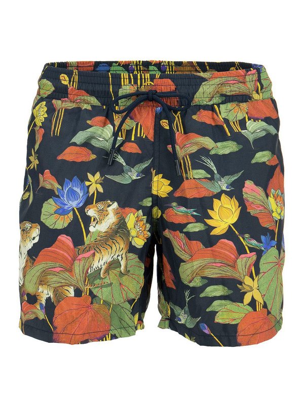 Swim shorts & swimming trunks Etro - Printed swim trunks - 1B3504069200