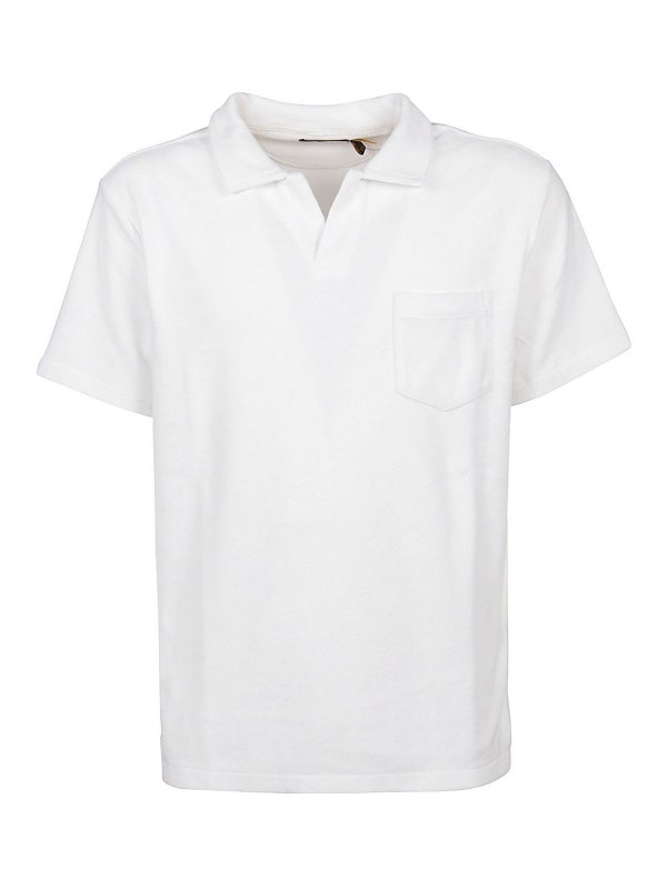 Polo shirts Polo Ralph Lauren - Terry cloth V-neck polo - 710835786002