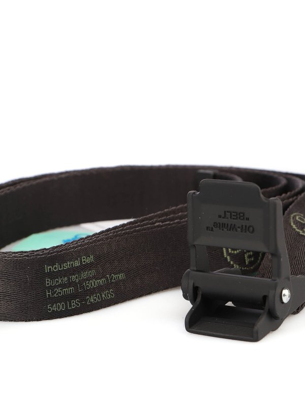 off white tactical belt