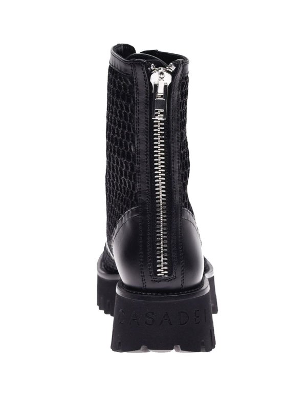 casadei combat boots