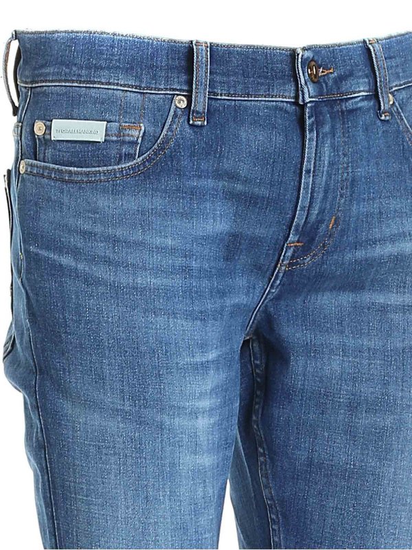 Straight leg jeans 7 For All Mankind 
