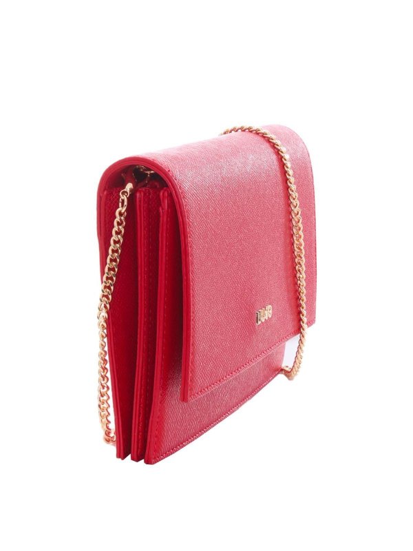 کلاچ Liu Jo - Shoulder clutch bag in red - AA1127E0087XS91664 | iKRIX