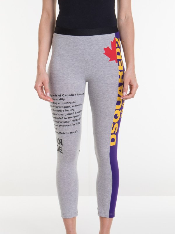 لگینگز Dsquared2 - Logo stripe leggings - D8N47353003814 | iKRIX