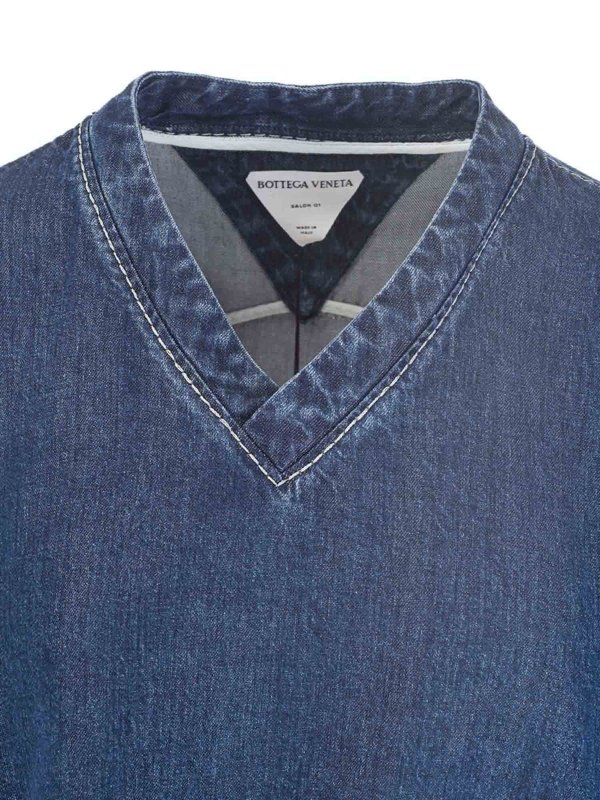 تاپ ،تی شرت Bottega Veneta - Denim T 