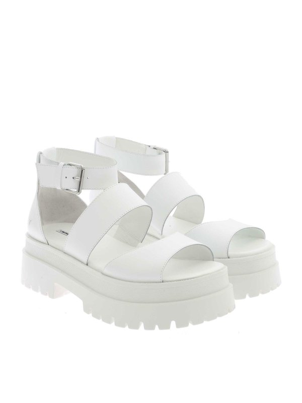 windsor smith white platform sandals