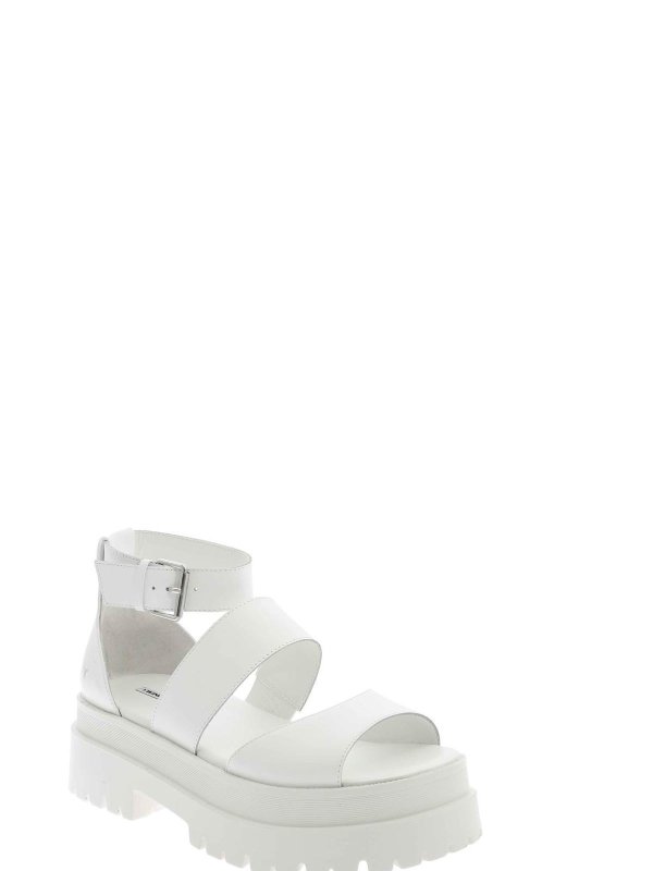 windsor smith white platform sandals