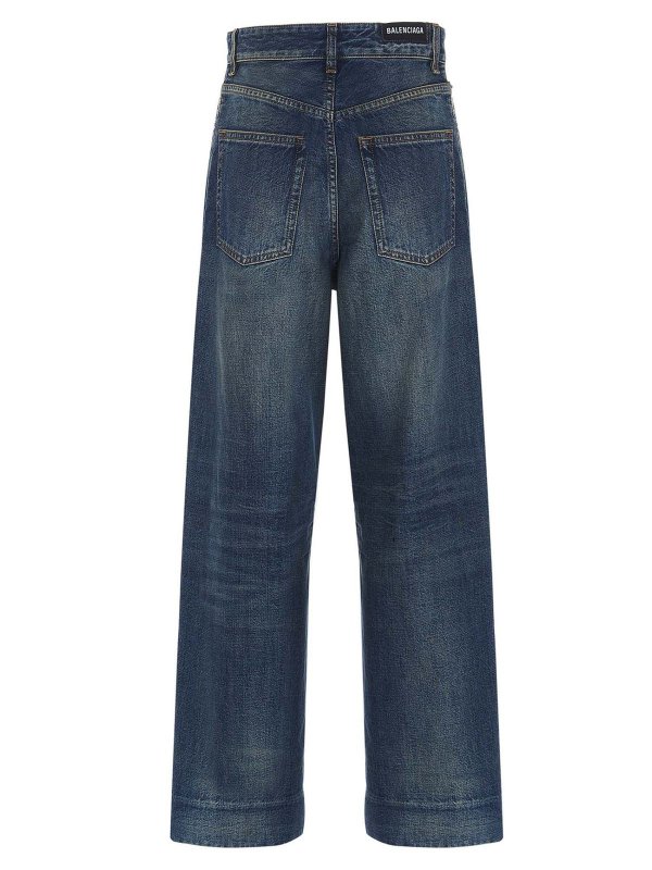 balenciaga flared jeans