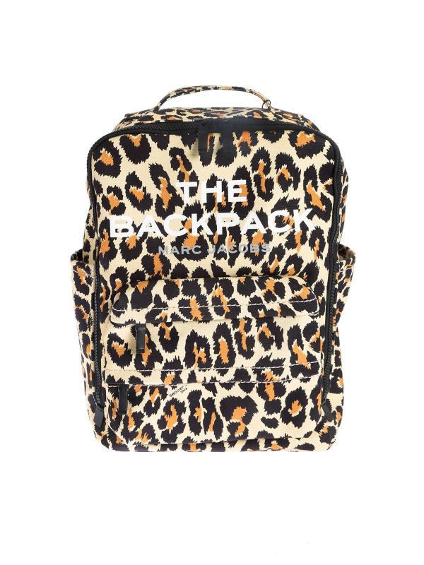 marc jacobs backpack leopard