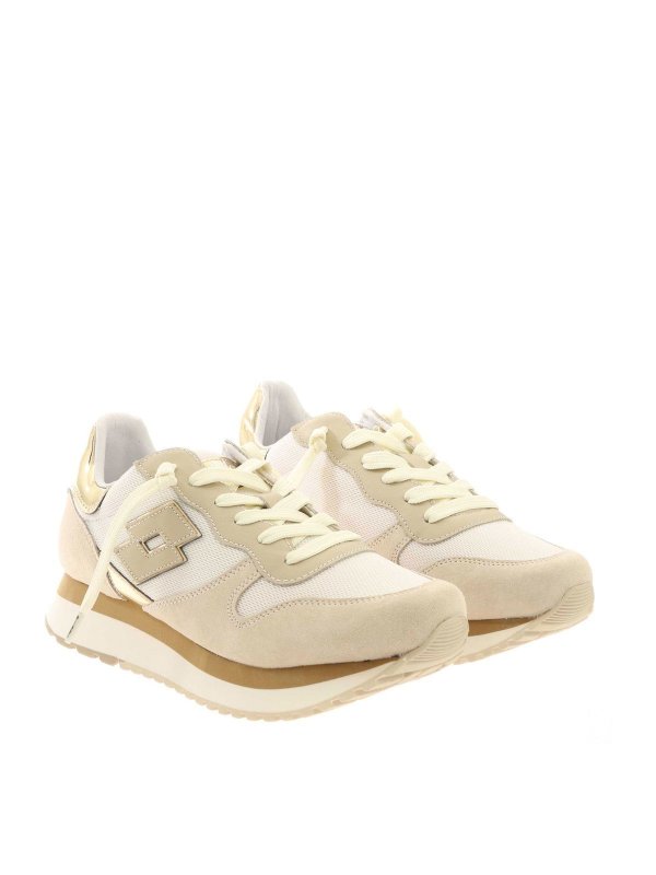Beige LOTTO LEGGENDA Lage sneakers TOKYO SHIBUYA | Omoda