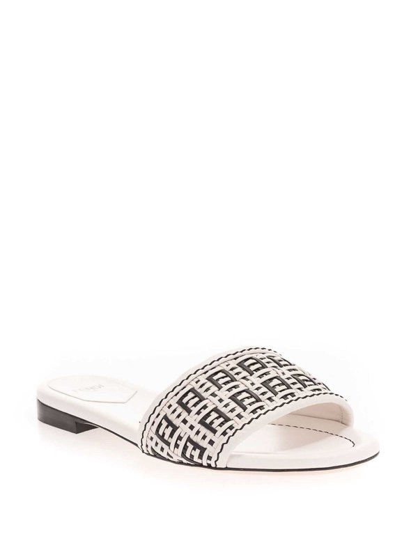 fendi interlace sandals