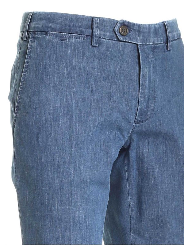 راسته Canali - Slash side pockets jeans 
