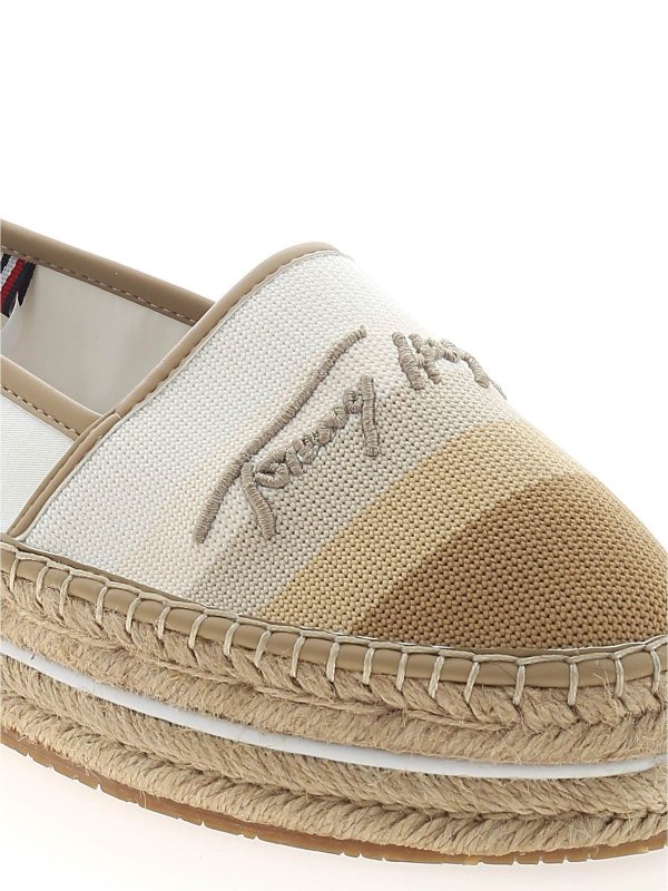 hilfiger espadrilles beige