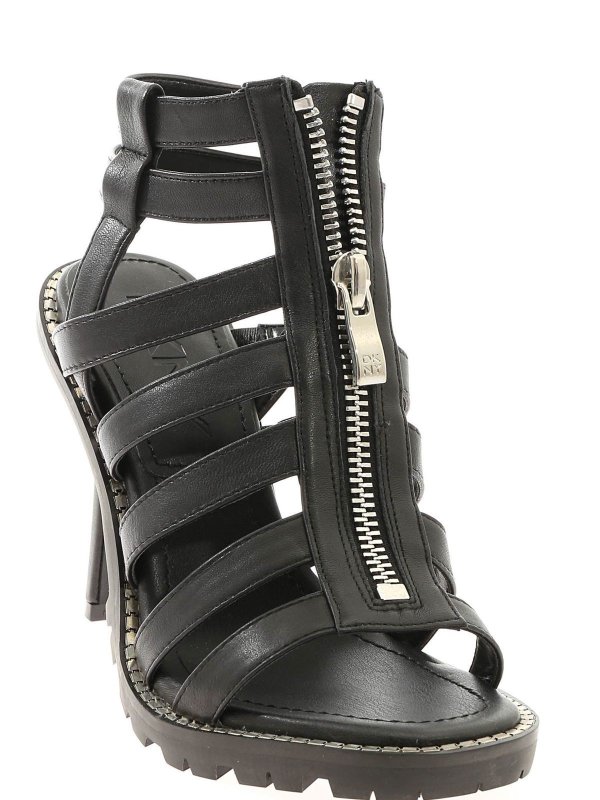 dkny ralina caged sandals