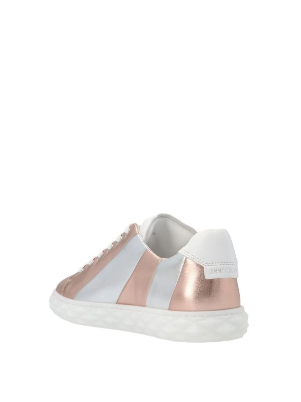 jimmy choo trainers silver