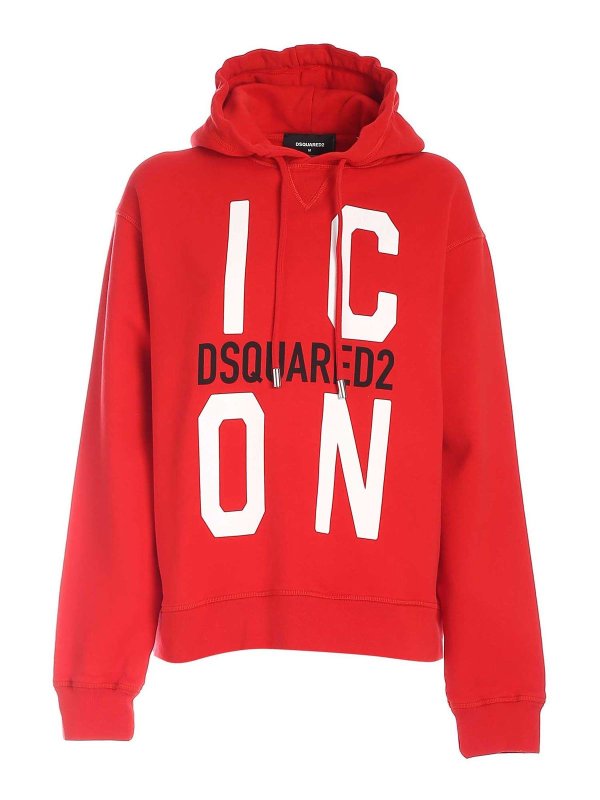 red icon jumper