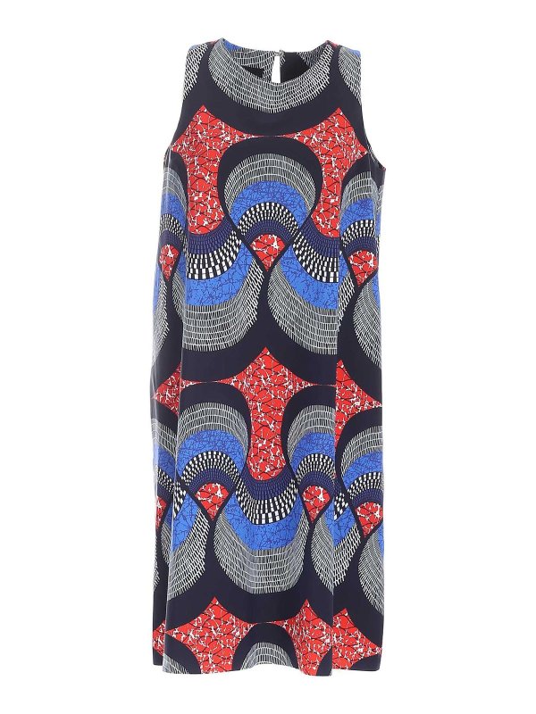 Short dresses RRD Roberto Ricci Designs - Printed dress in shades of ...