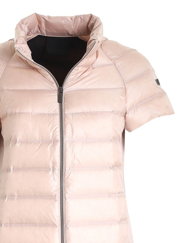 half sleeve padded jacket