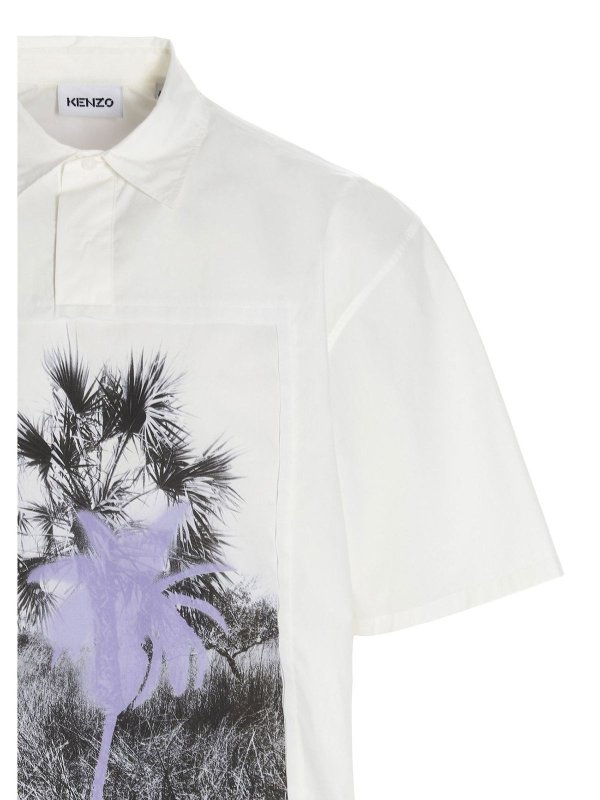Hawaiian Graffiti polo shirt 