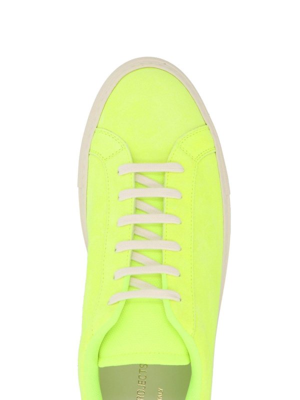 common projects neon yellow