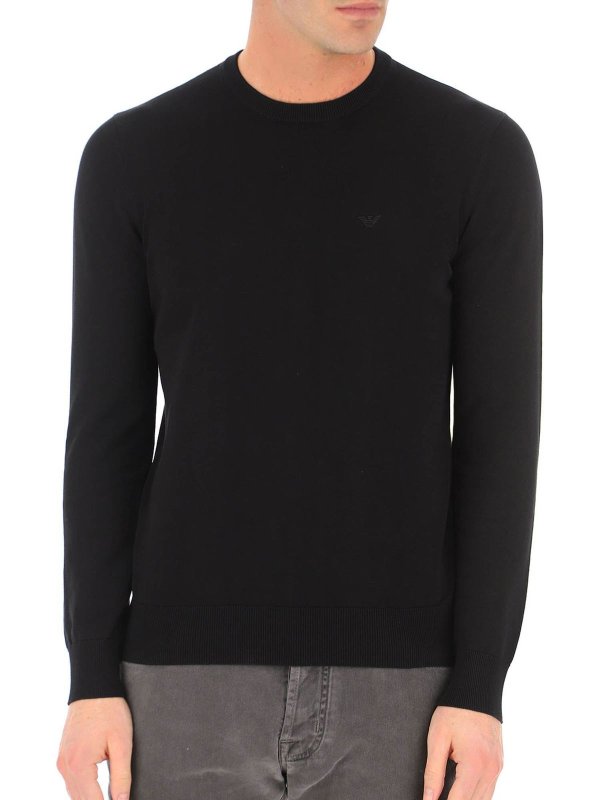 armani crew neck sweater