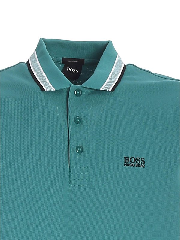 boss pique polo