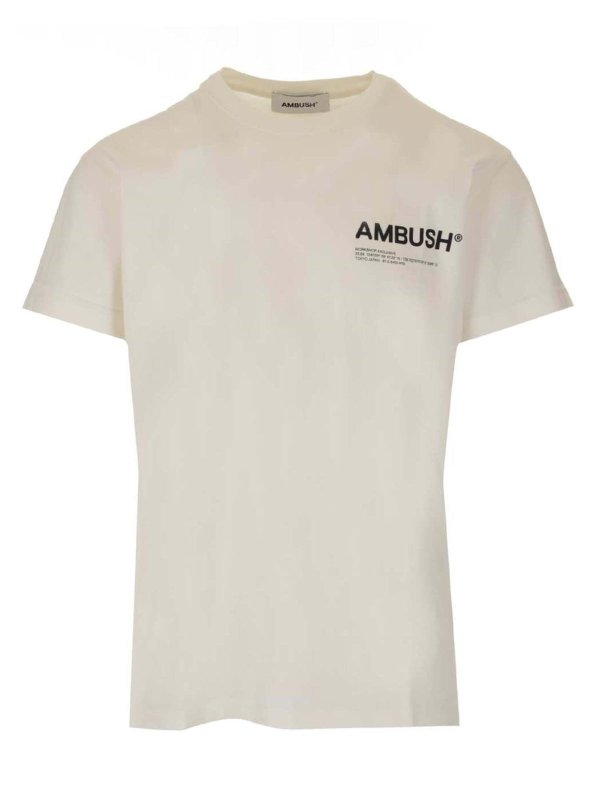 Tシャツ Ambush - Tシャツ - 白 - BMAA007F21JER0010310 | iKRIX.com