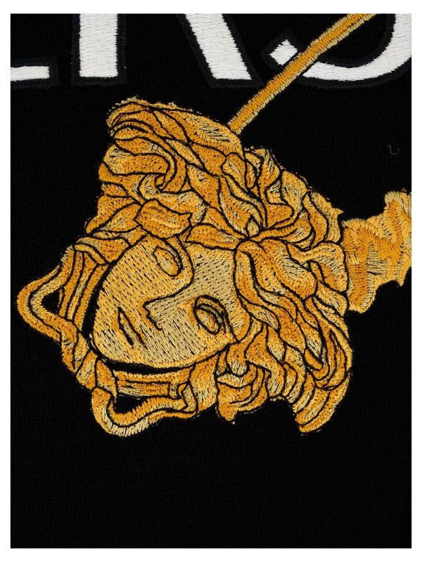 versace embroidered sweatshirt