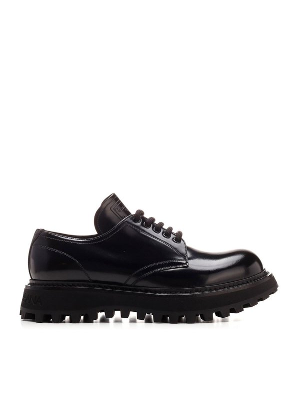 Classic shoes Dolce & Gabbana - Bernini derby in black - A10690A120380999